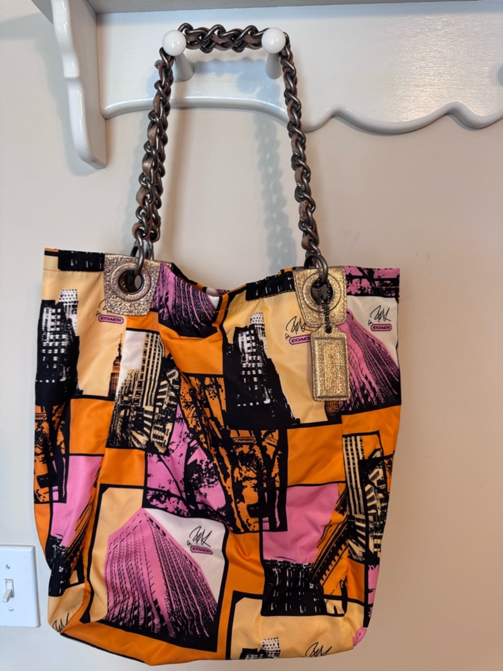 COACH Bonnie Cashin Park NYC Tote